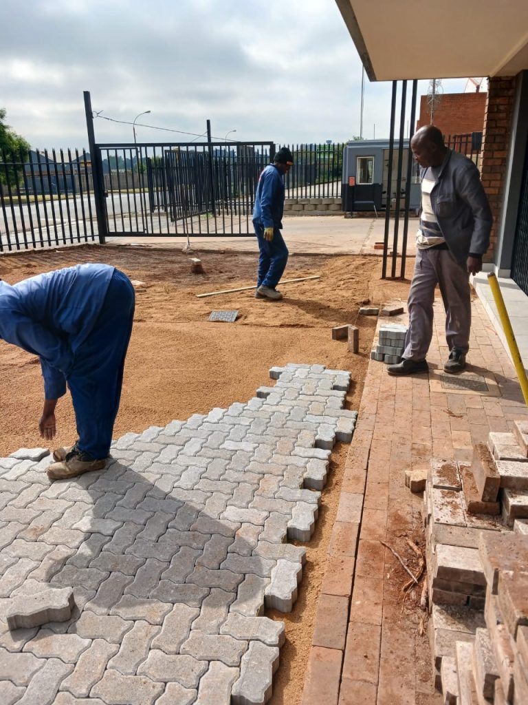 Industrial Yard Paving
